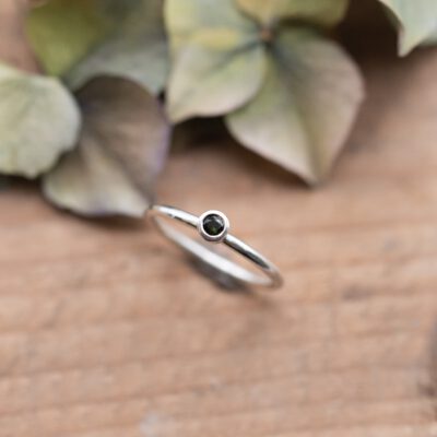 Silberring mit Turmalin