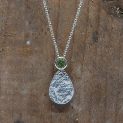 Silberkette mit Peridot
