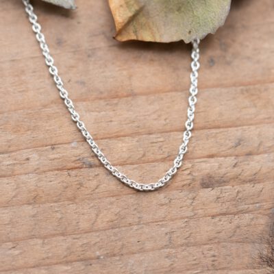 585er Weißgoldkette, 1,3mm