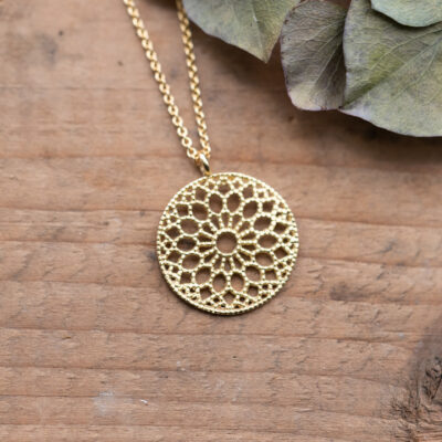 Goldanhänger "Ornament"